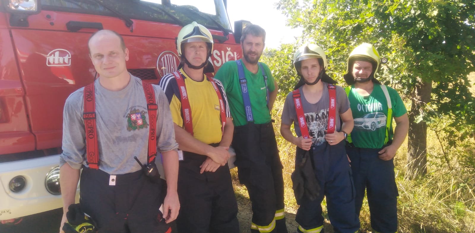 Požár OA D. Lhota 4.8.22