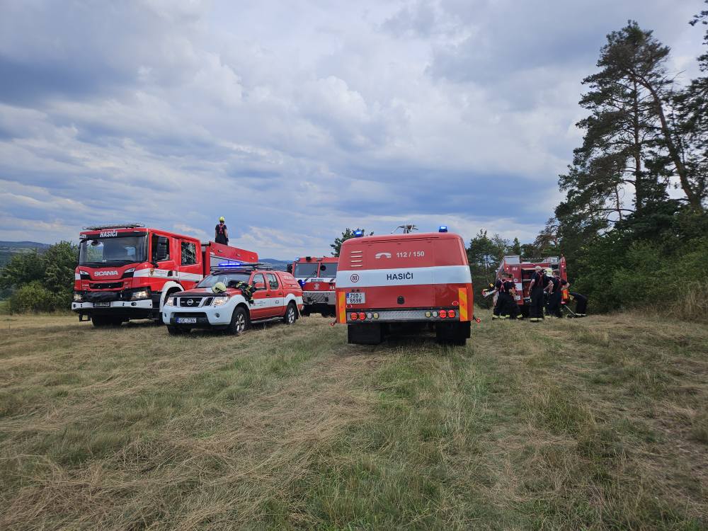 150. požár Županovice 25.7.2025