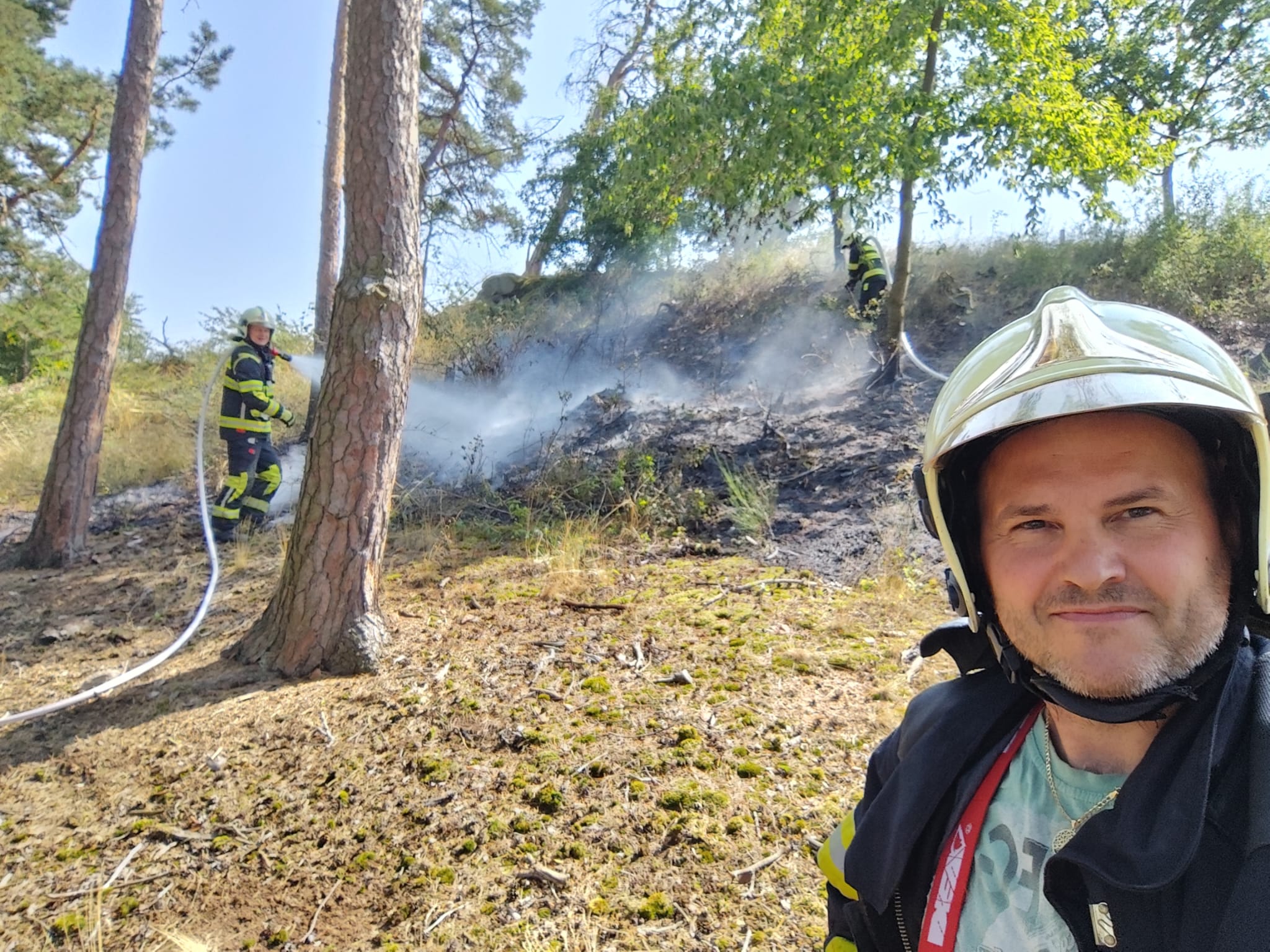 171. Požár Vrchy 10.8.2025