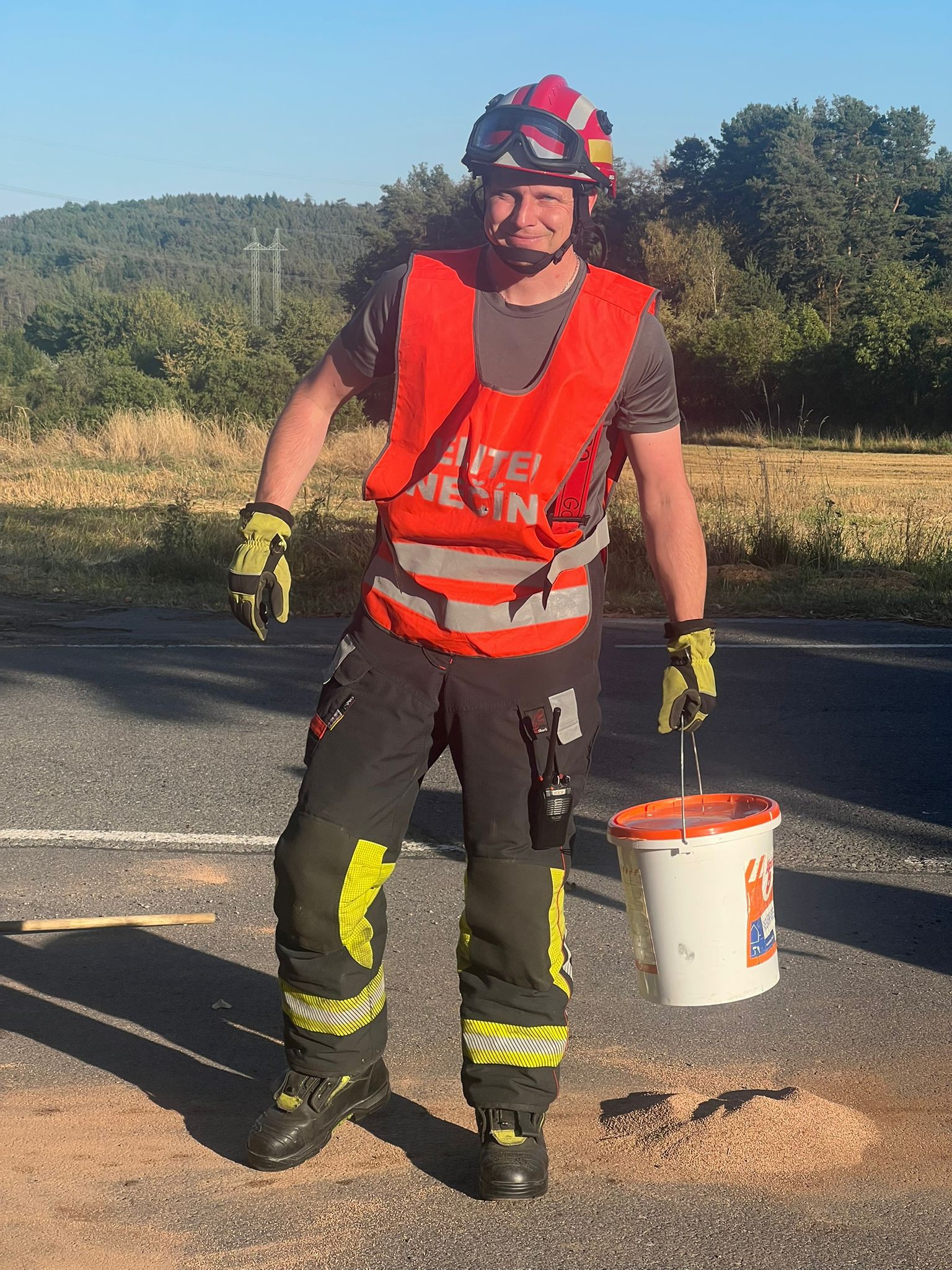 únik nafty 25.8.2025 Nečín