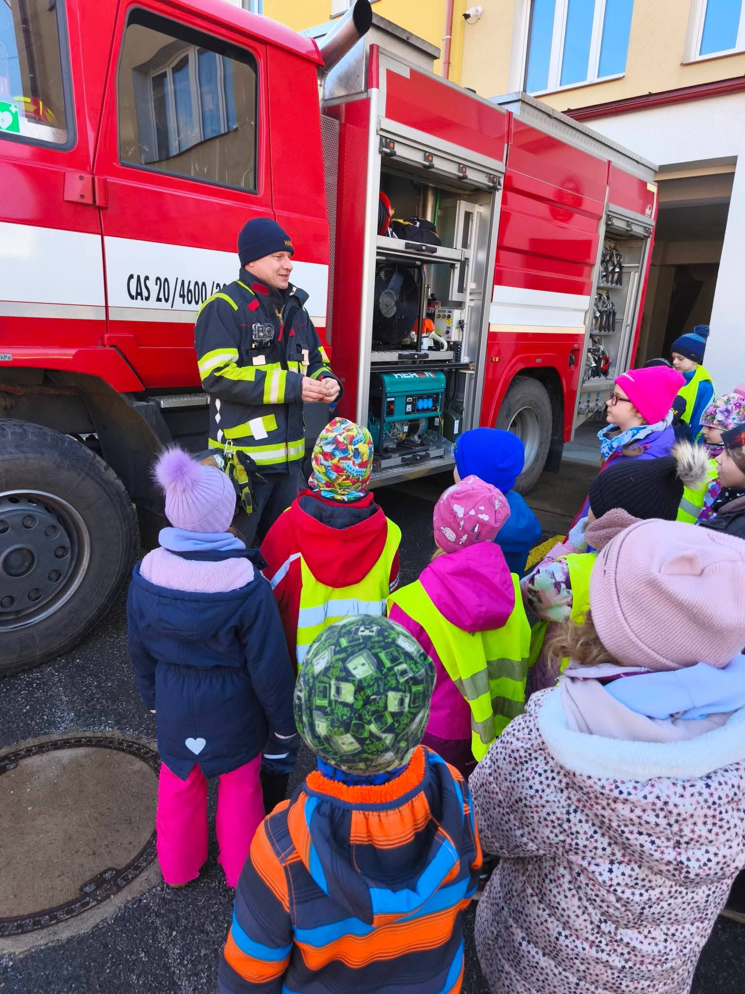 1. školka u nečínských hasičů