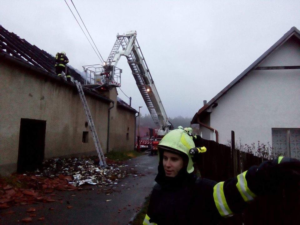 POŽÁR OVČÍNA  NEČÍN 17.12.2015