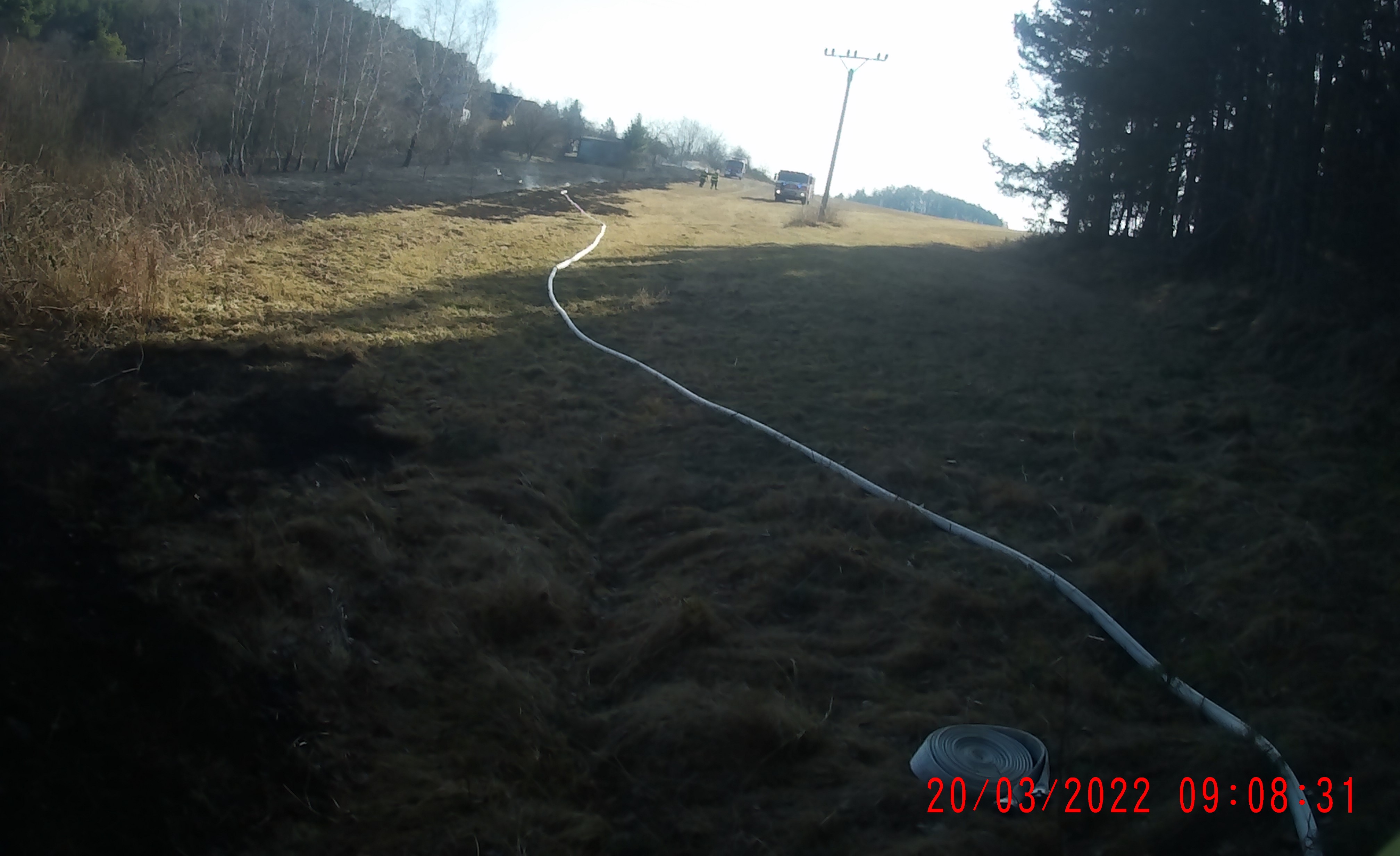 Požár Žebrák 20.2.22